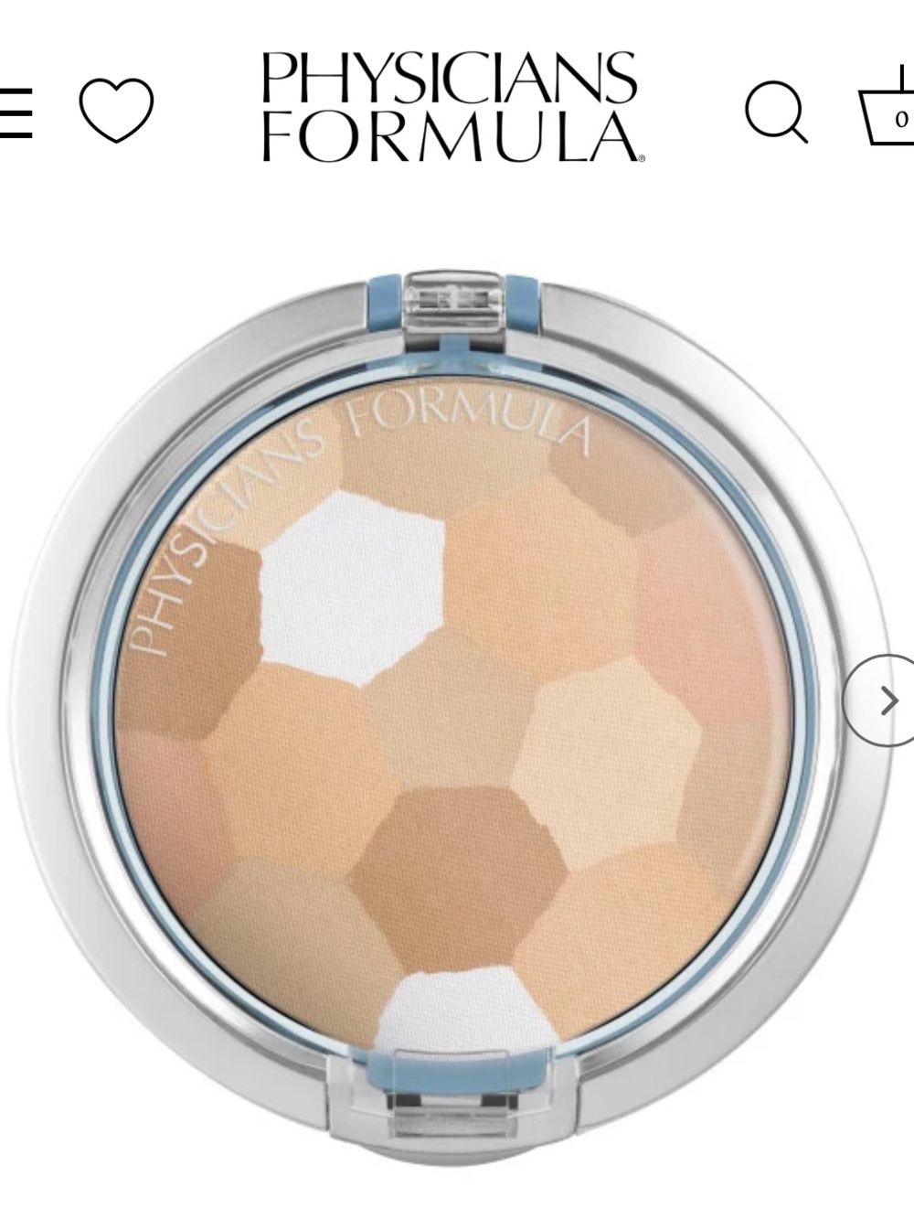 Physicians Formula Finishing Pressed Powder Compact, Buff 2715, NEW $18